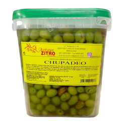 ACEITUNAS CHUPADEOS CUBO 3Kg (2750gr. P.N.E.)